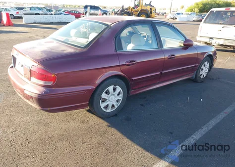 2004 Hyundai Sonata from USA, damaged, VIN KMHWF25H74A912686